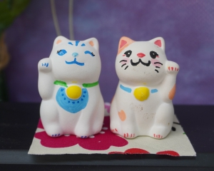 Painting a Luckey Cat Clay (Small)